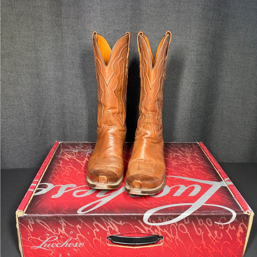 Lucchese Women's Classic Snip Toe Western Boots